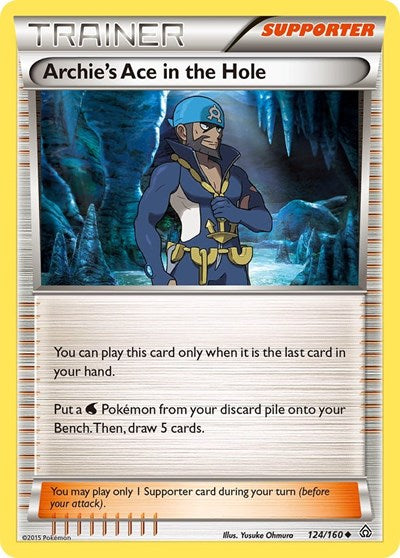 Archie's Ace in the Hole (XY - Primal Clash) Medium Play