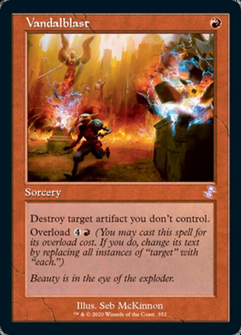 Vandalblast (Time Spiral Remastered) Light Play Foil