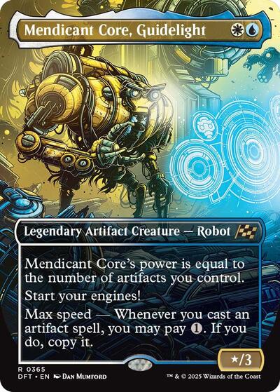 Mendicant Core, Guidelight (Borderless) (Aetherdrift) Light Play