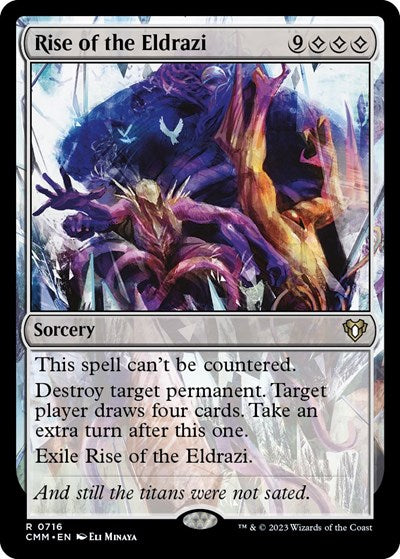 Rise of the Eldrazi (Commander Masters) Light Play