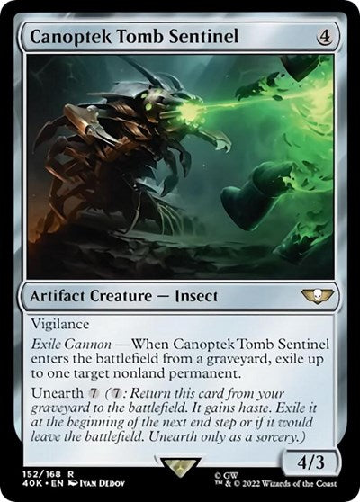 Canoptek Tomb Sentinel (Surge Foil) (Universes Beyond: Warhammer 40K) Light Play Foil