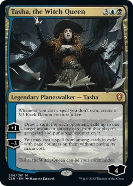 Tasha, the Witch Queen (Commander Legends: Battle for Baldur's Gate) Light Play Foil