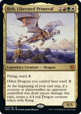 Rith, Liberated Primeval (Dominaria United) Light Play