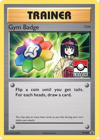 Gym Badge (Erika) (XY Promos) Light Play Holofoil