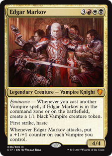 Edgar Markov (Commander 2017) Light Play Foil