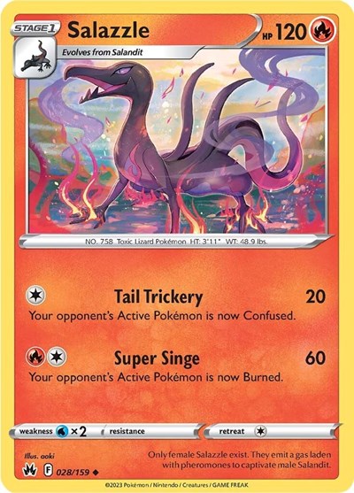 Salazzle (Crown Zenith) Light Play