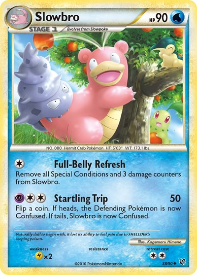 Slowbro (Undaunted) Light Play