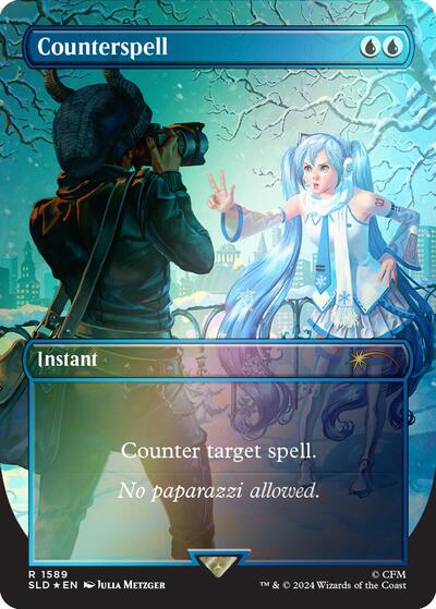 Counterspell (1589) (Rainbow Foil) (Secret Lair) Light Play Foil