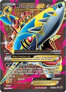 M Sharpedo EX - XY200a (Alternate Art Promos) Light Play Holofoil