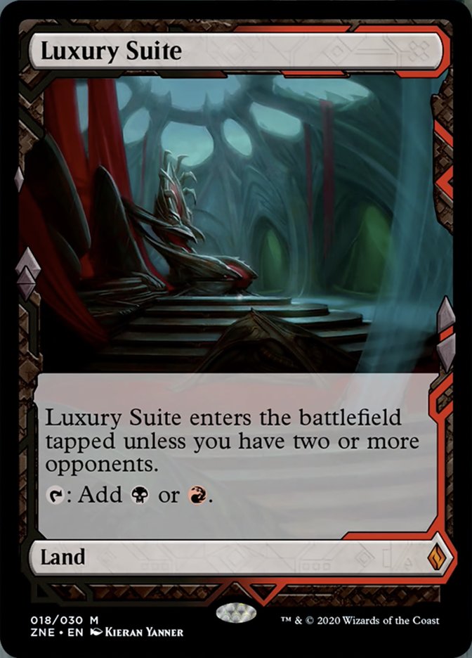 Luxury Suite (Zendikar Rising Expeditions) Light Play Foil