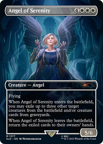 Angel of Serenity (Secret Lair) Light Play