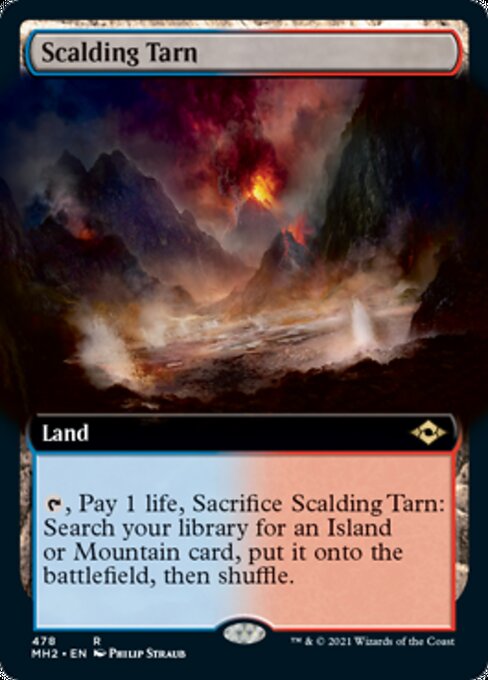 Scalding Tarn (Extended Art) (Modern Horizons 2) Light Play