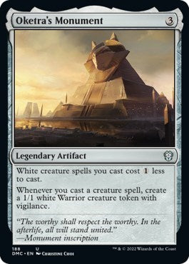 Oketra's Monument (Commander: Dominaria United) Light Play