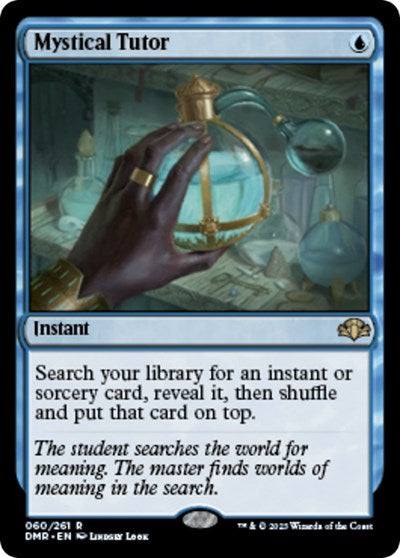 Mystical Tutor (Dominaria Remastered) Light Play