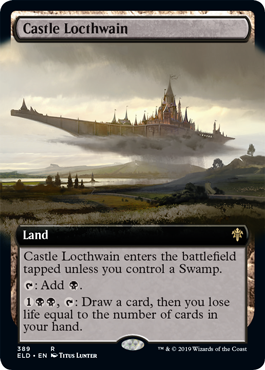 Castle Locthwain (Extended Art) (Throne of Eldraine) Light Play
