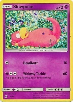 Slowpoke - 5 (McDonald's Promos 2018) Light Play Holofoil