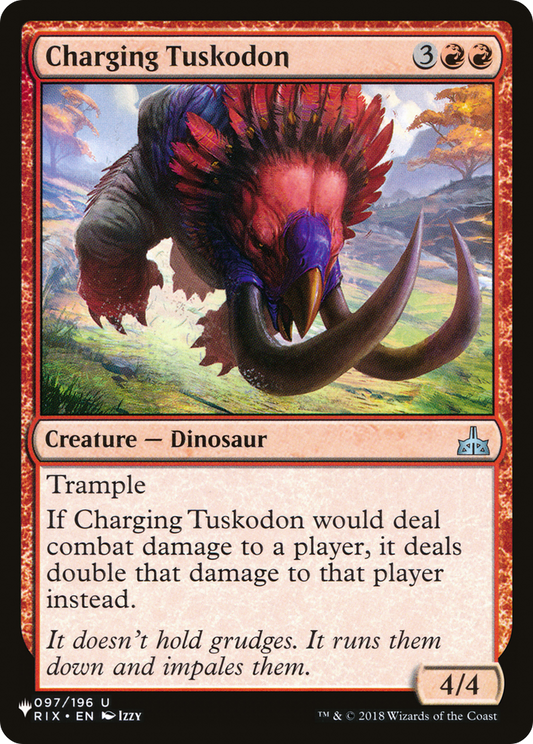 Charging Tuskodon [The List Reprints]