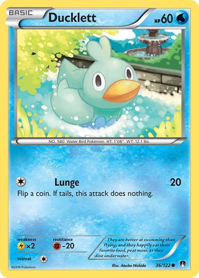 Ducklett (XY - BREAKpoint) Medium Play