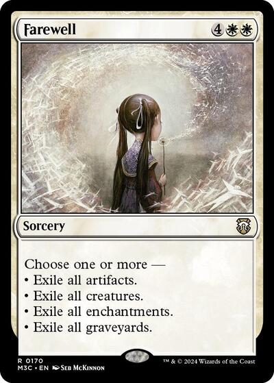 Farewell (Commander: Modern Horizons 3) Light Play