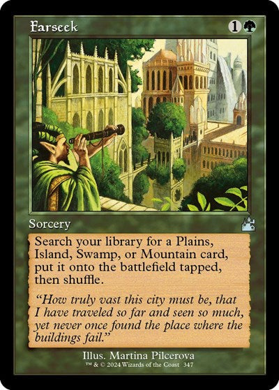 Farseek (Retro Frame) (Ravnica Remastered) Light Play Foil