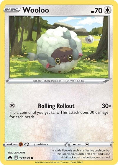 Wooloo (Crown Zenith) Light Play