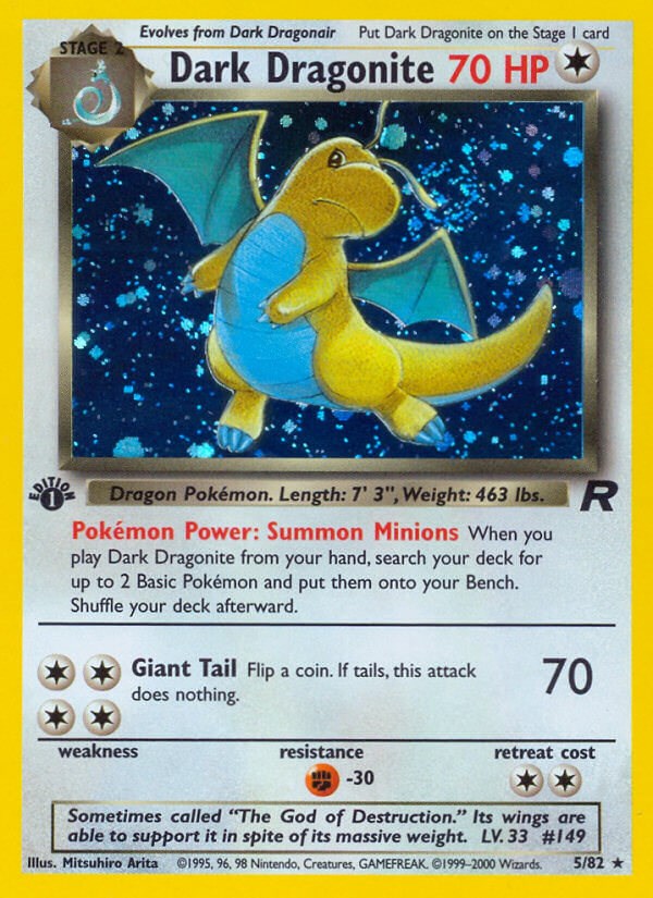 Dark Dragonite (5) [TR - 05/82]