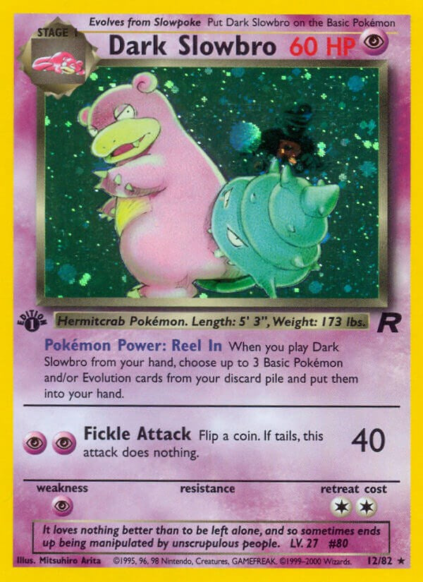 Dark Slowbro (12) [TR - 12/82]