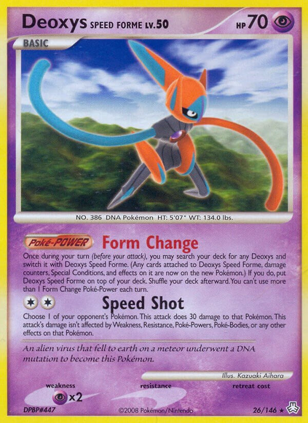 Deoxys Speed Forme [LA - 026]