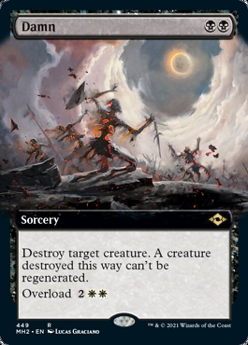 Damn (Extended Art) (Modern Horizons 2) Light Play