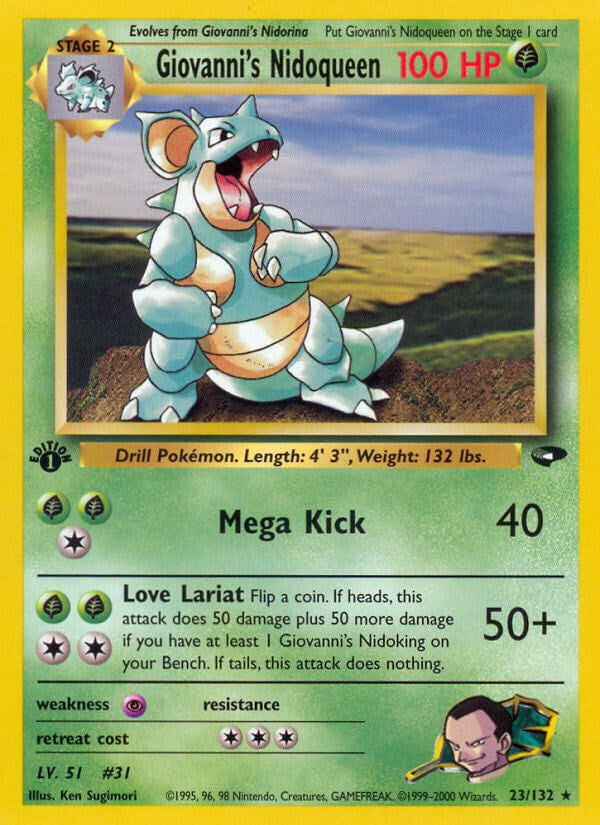 Giovanni's Nidoqueen [G2 - 023/132]