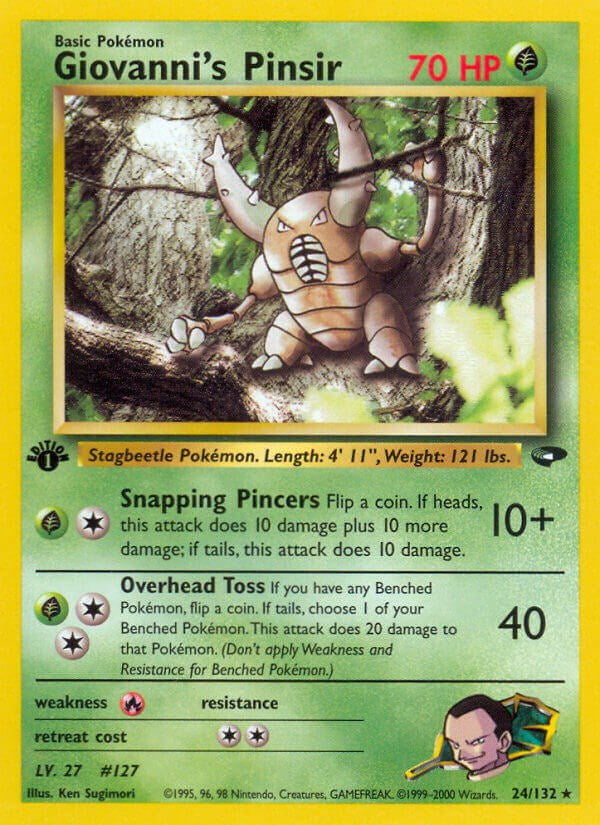 Giovanni's Pinsir [G2 - 024/132]