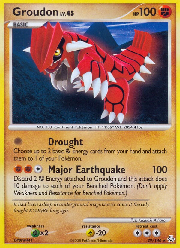 Groudon [LA - 029]