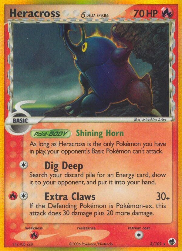 Heracross (Delta Species) [DF - 3/101]