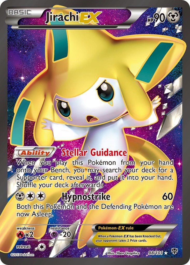 Jirachi EX (98 Full Art) [PLB - 098]