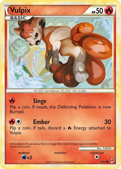 Vulpix (Call of Legends) Light Play