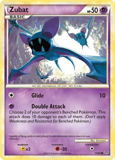 Zubat (Unleashed) Light Play