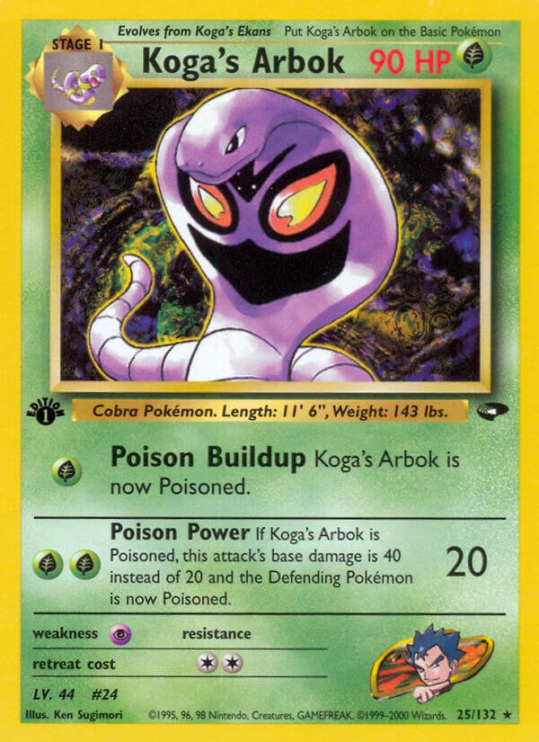 Koga's Arbok [G2 - 025/132]
