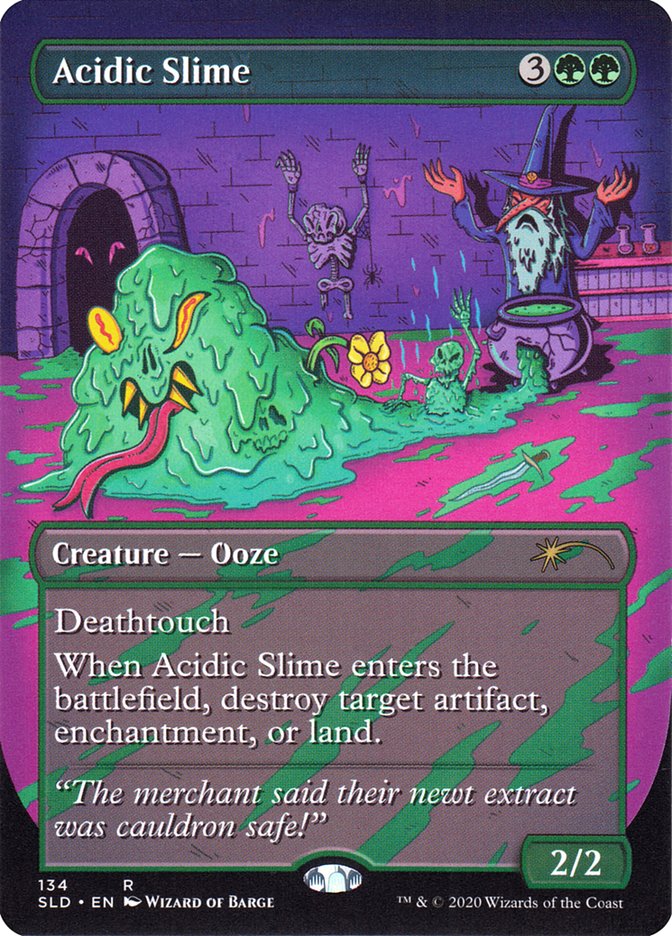 Acidic Slime (Secret Lair) Light Play