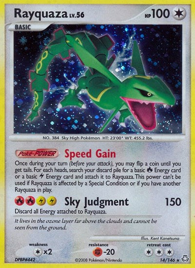 Rayquaza (Legends Awakened) Medium Play Holofoil