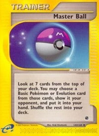 Master Ball [EX - 143/165]