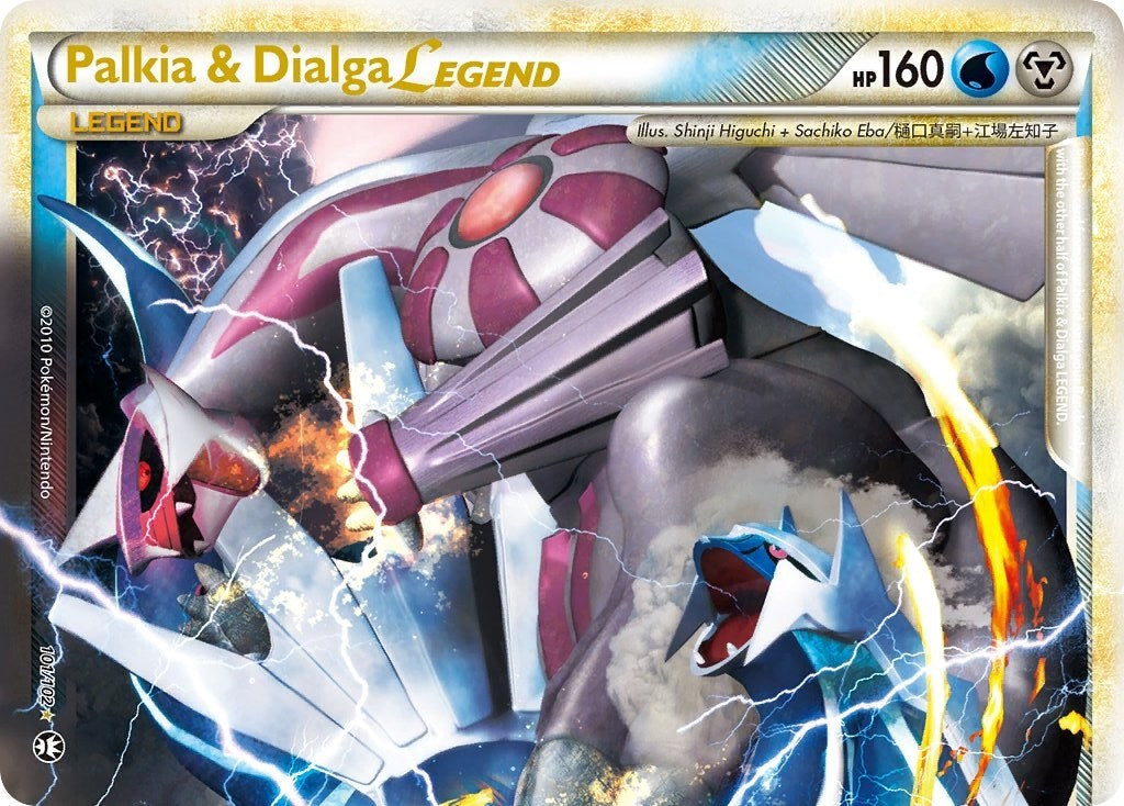 Palkia & Dialga Legend (Top) [TM - 101/102]