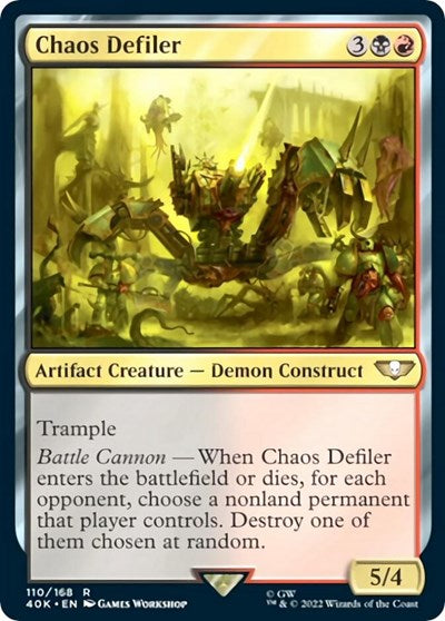 Chaos Defiler (Universes Beyond: Warhammer 40K) Light Play