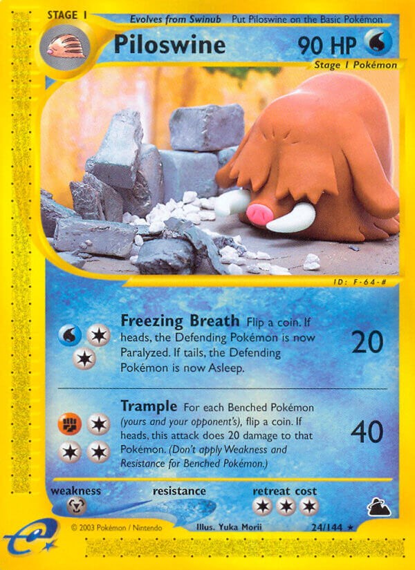 Piloswine (24) [SK - 024/144]