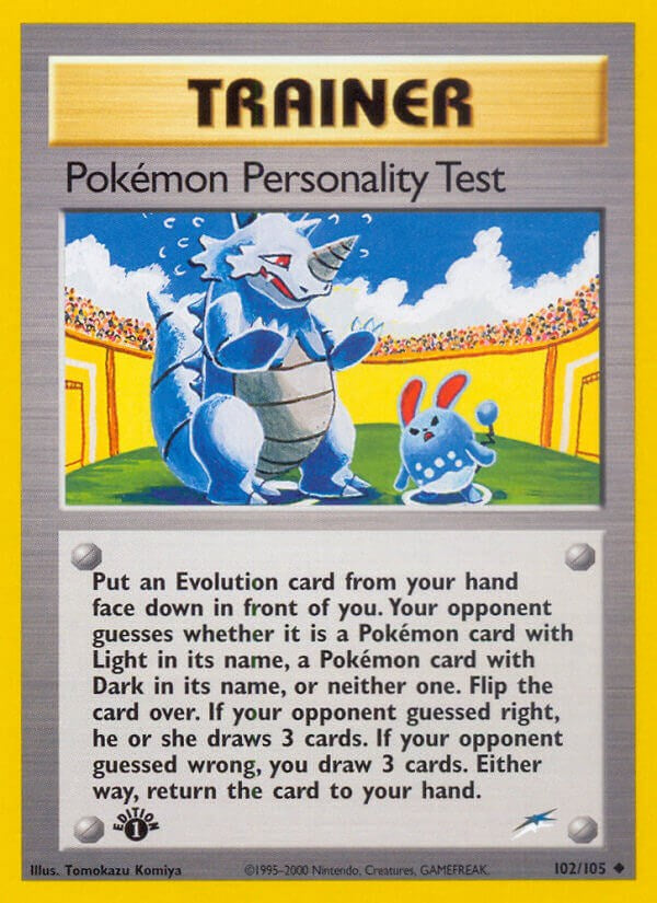 Pokemon Personality Test [N4 - 102/105]