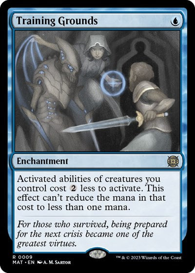 Training Grounds (March of the Machine: The Aftermath) Light Play Foil