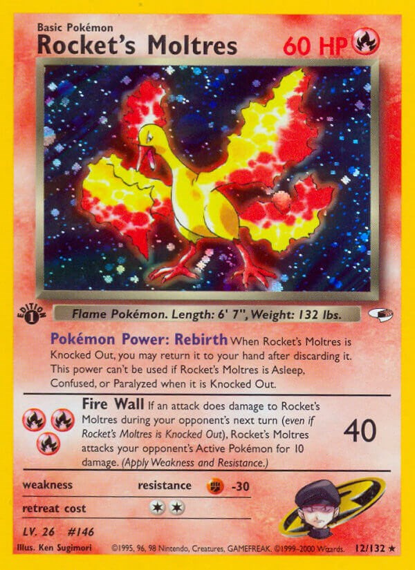 Rocket's Moltres [G1 - 012/132]