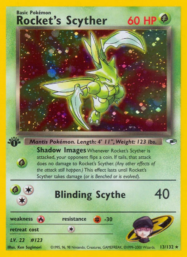 Rocket's Scyther [G1 - 013/132]