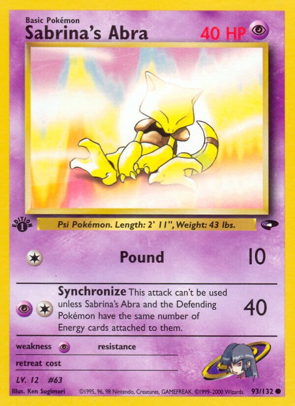 Sabrina's Abra (93) [G2 - 093/132]