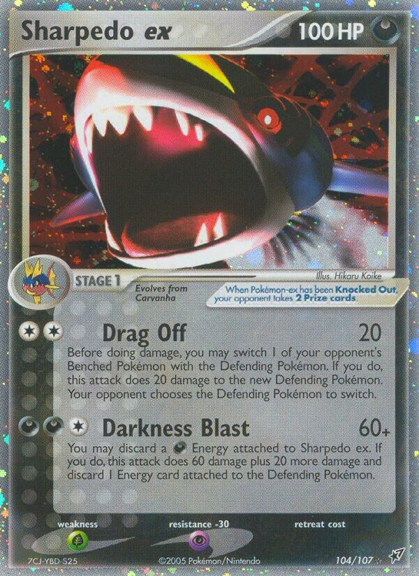 Sharpedo ex [DX - 104]