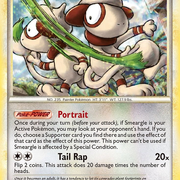 Pokemon Trading Card Game Call of Legends Rare Holo Smeargle #21
